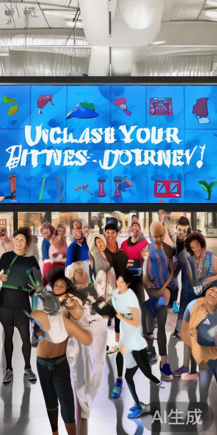开启你的健身新旅程的核心主题在于传递一个信息：无论